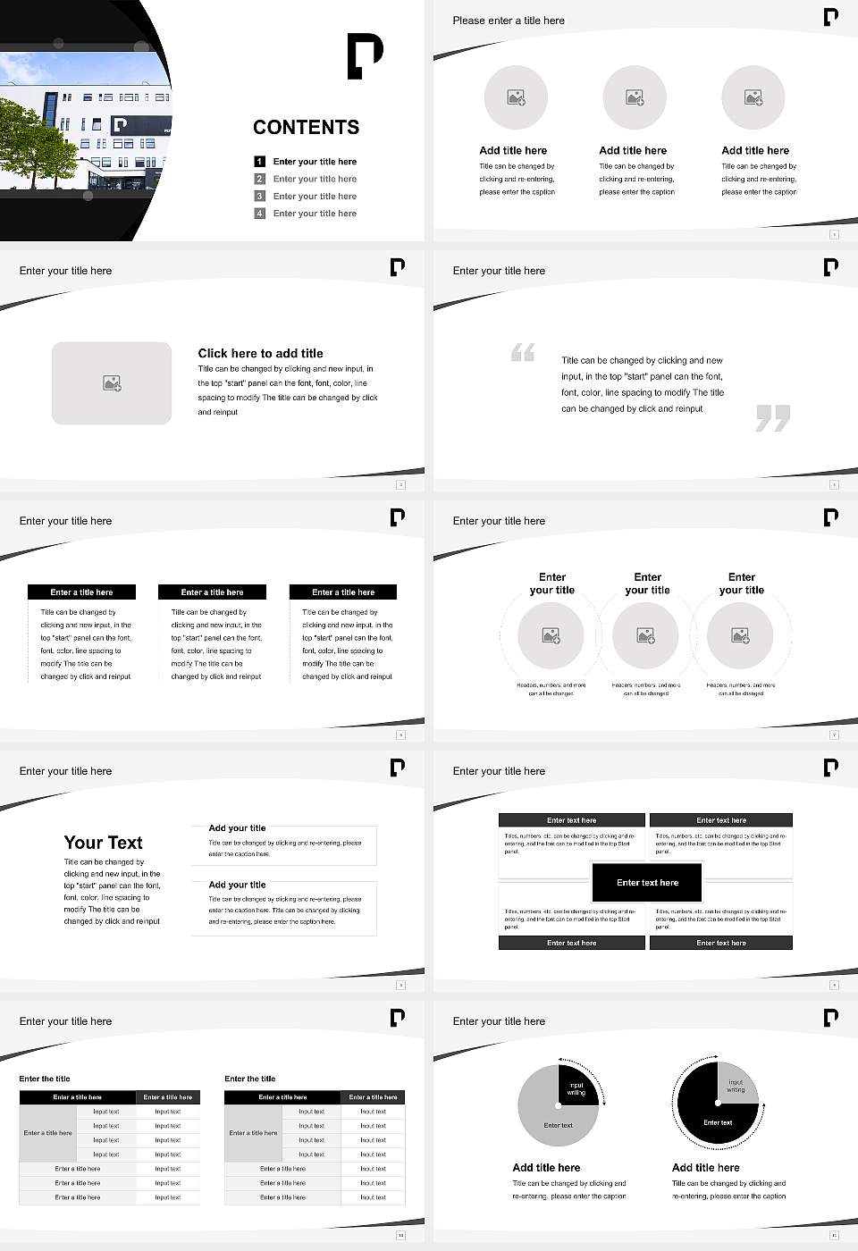 Arts University Plymouth Course/Courseware Creation PPT Template16:9 ratio PPT effect preview image2