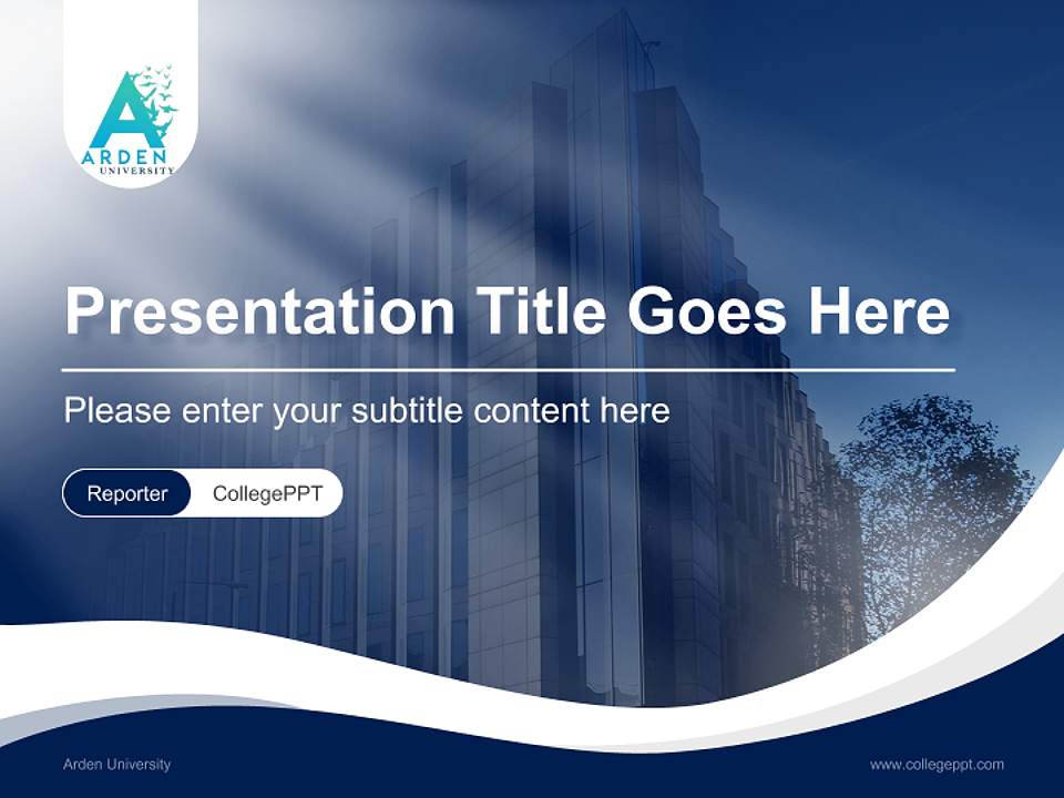 Arden University Lecture Sharing and Networking Event PPT Template4:3 ratio PPT effect preview image4