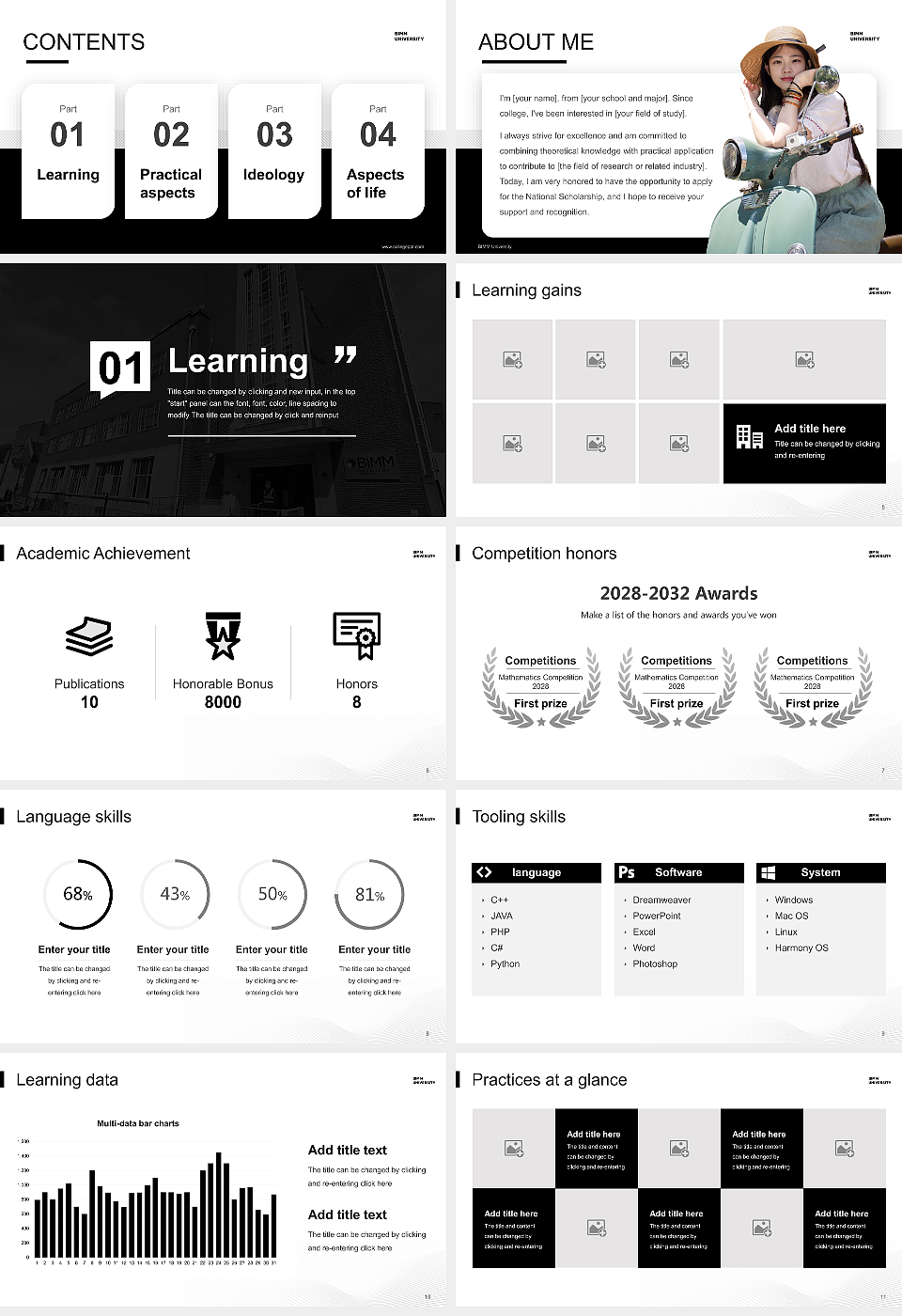 BIMM University National Scholarship Defense PPT Template_Slide preview image2