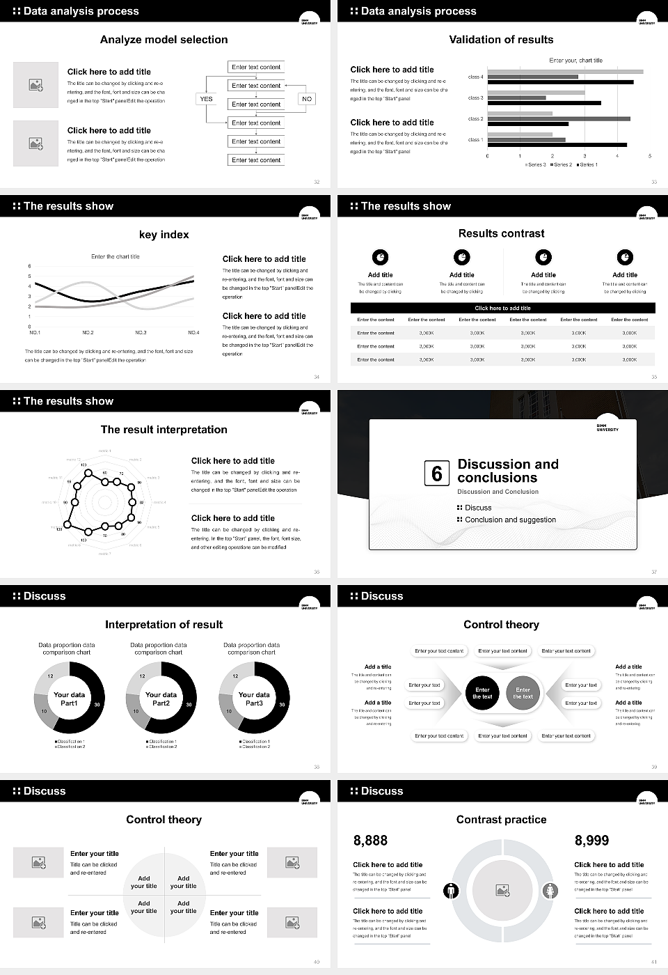 BIMM University Graduation Thesis Defense PPT Template_Slide preview image5