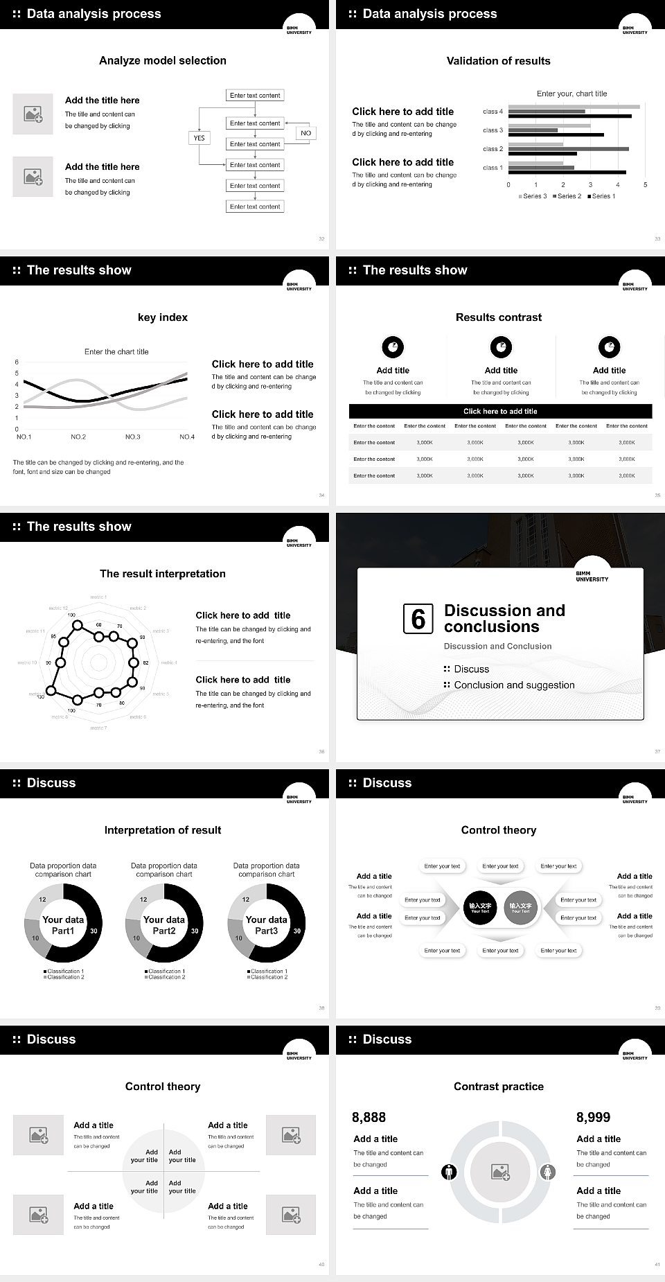 BIMM University Graduation Thesis Defense PPT Template_Slide preview image5