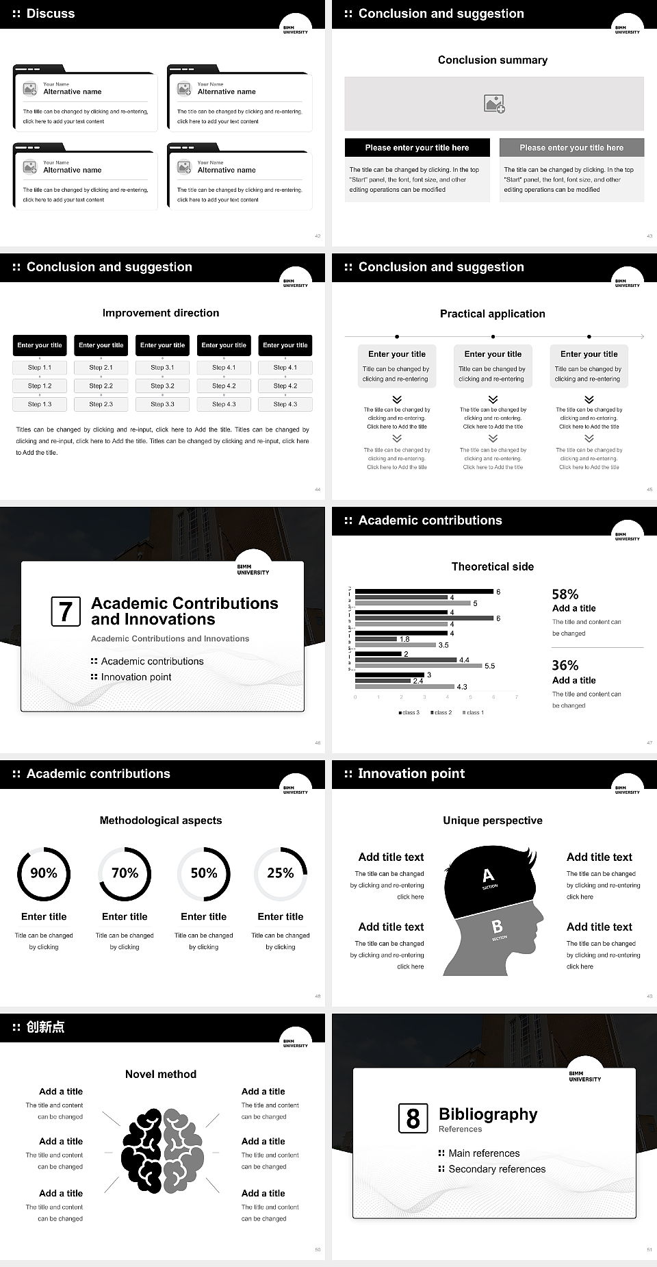 BIMM University Graduation Thesis Defense PPT Template_Slide preview image6