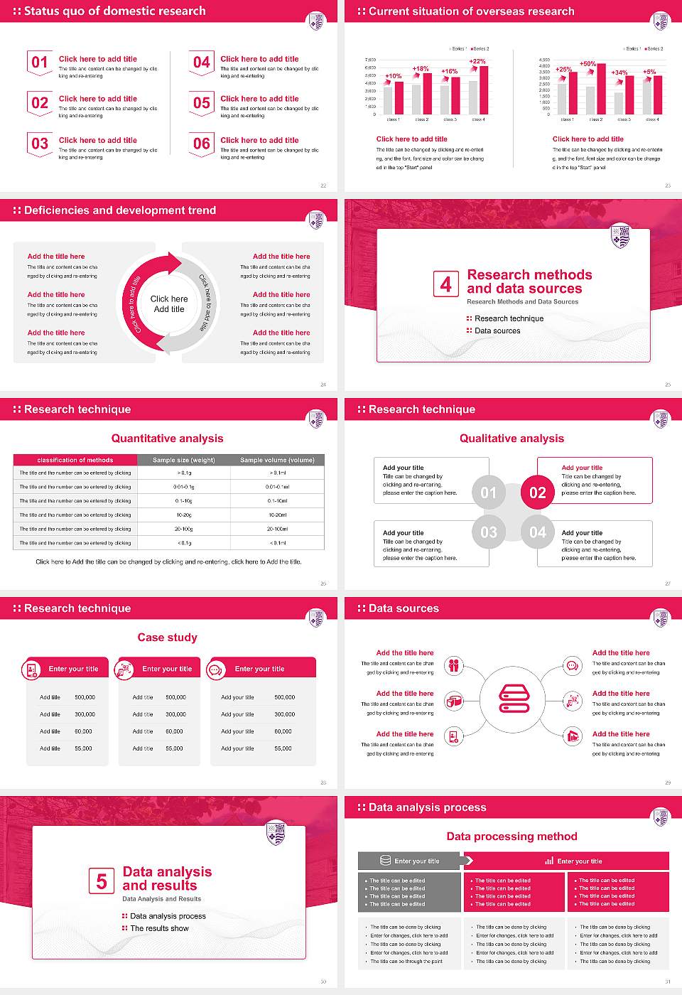 AECC University College Graduation Thesis Defense PPT Template16:9 ratio PPT effect preview image4