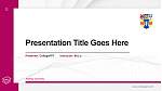 Abertay University Thesis Proposal/Graduation Defense PPT Template