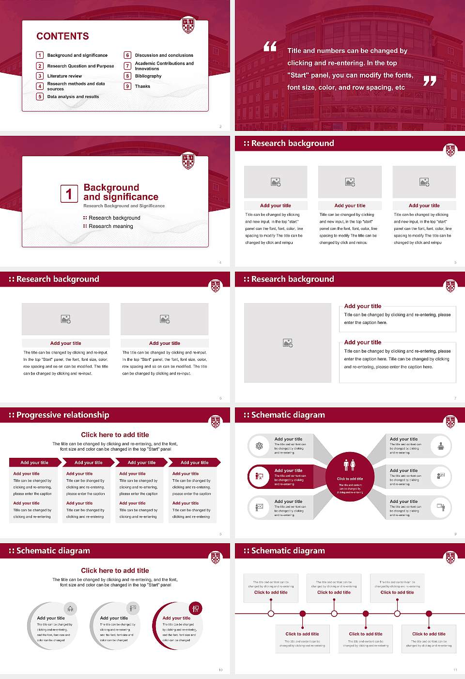 Birkbeck, University of London Graduation Thesis Defense PPT Template16:9 ratio PPT effect preview image2