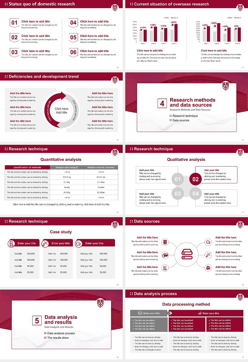 Birkbeck, University of London Graduation Thesis Defense PPT Template16:9 ratio PPT effect preview image4