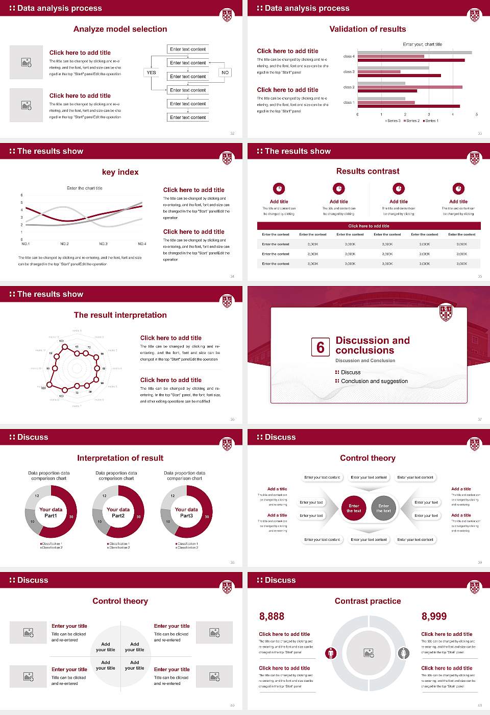 Birkbeck, University of London Graduation Thesis Defense PPT Template16:9 ratio PPT effect preview image5