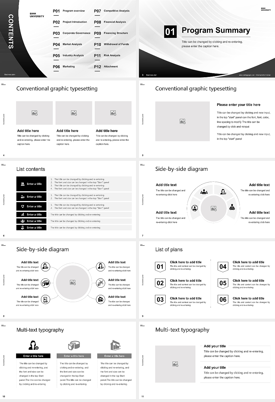 BIMM University Competition/Entrepreneurship Contest PPT Template_Slide preview image2