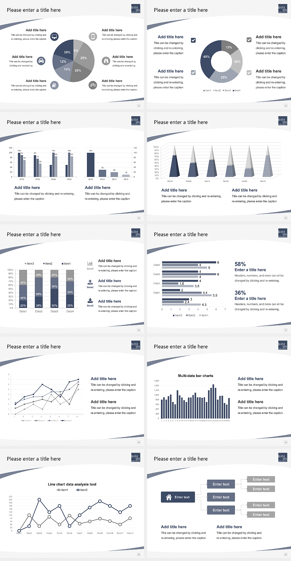 Bath Spa University Course/Courseware Creation PPT Template_Slide preview image3