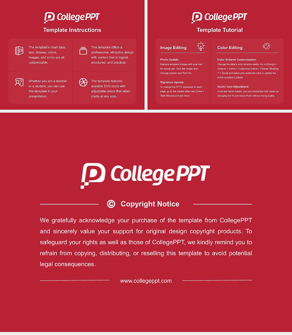 Bangor University Course/Courseware Creation PPT Template4:3 ratio PPT effect preview image5