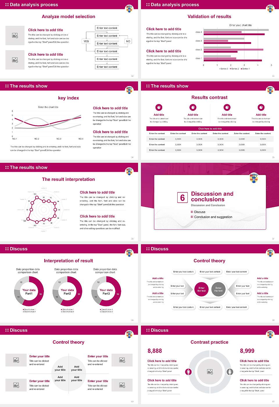 Abertay University Graduation Thesis Defense PPT Template16:9 ratio PPT effect preview image5