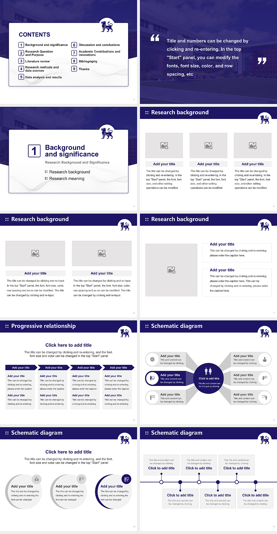 Birmingham City University Graduation Thesis Defense PPT Template_Slide preview image2