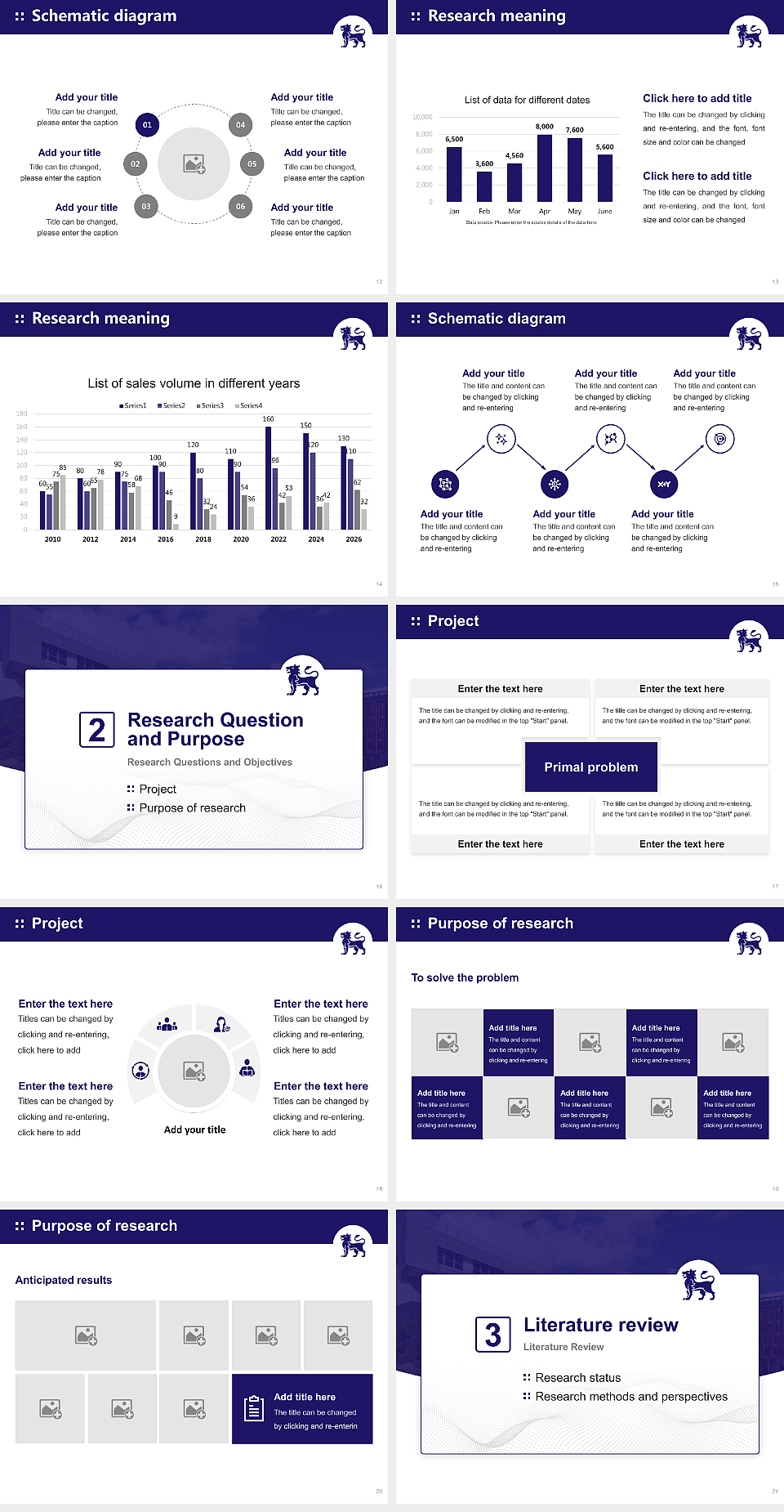 Birmingham City University Graduation Thesis Defense PPT Template_Slide preview image3