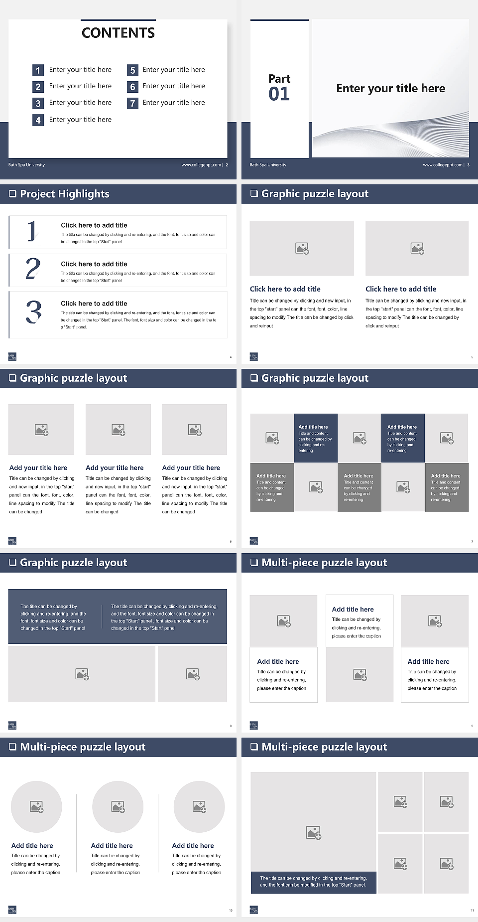 Bath Spa University General Purpose PPT Template_Slide preview image2