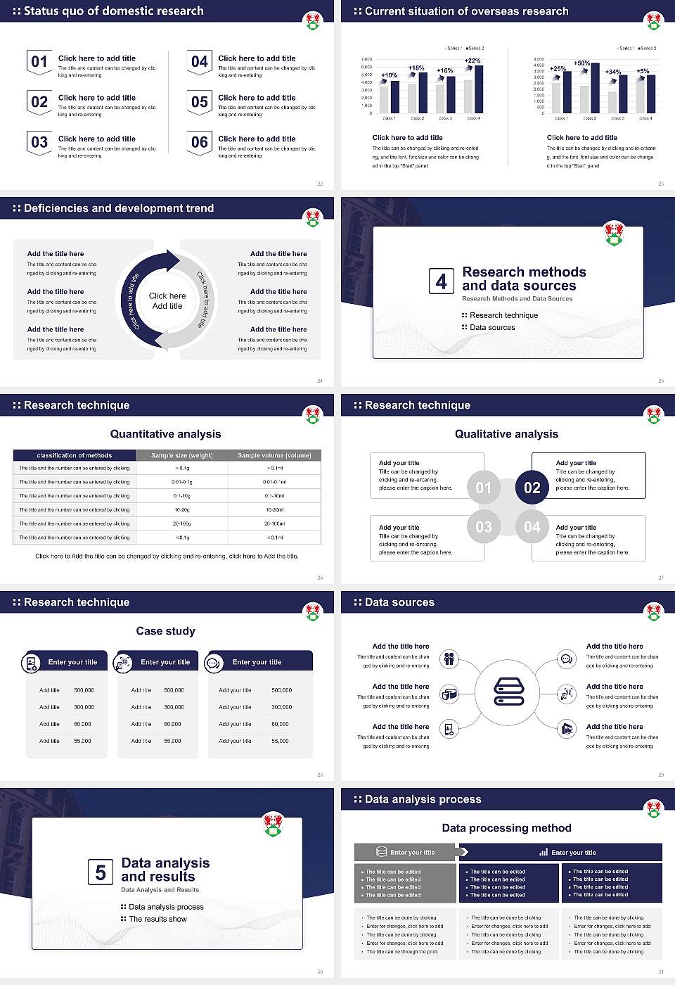 Aberystwyth University Graduation Thesis Defense PPT Template16:9 ratio PPT effect preview image4