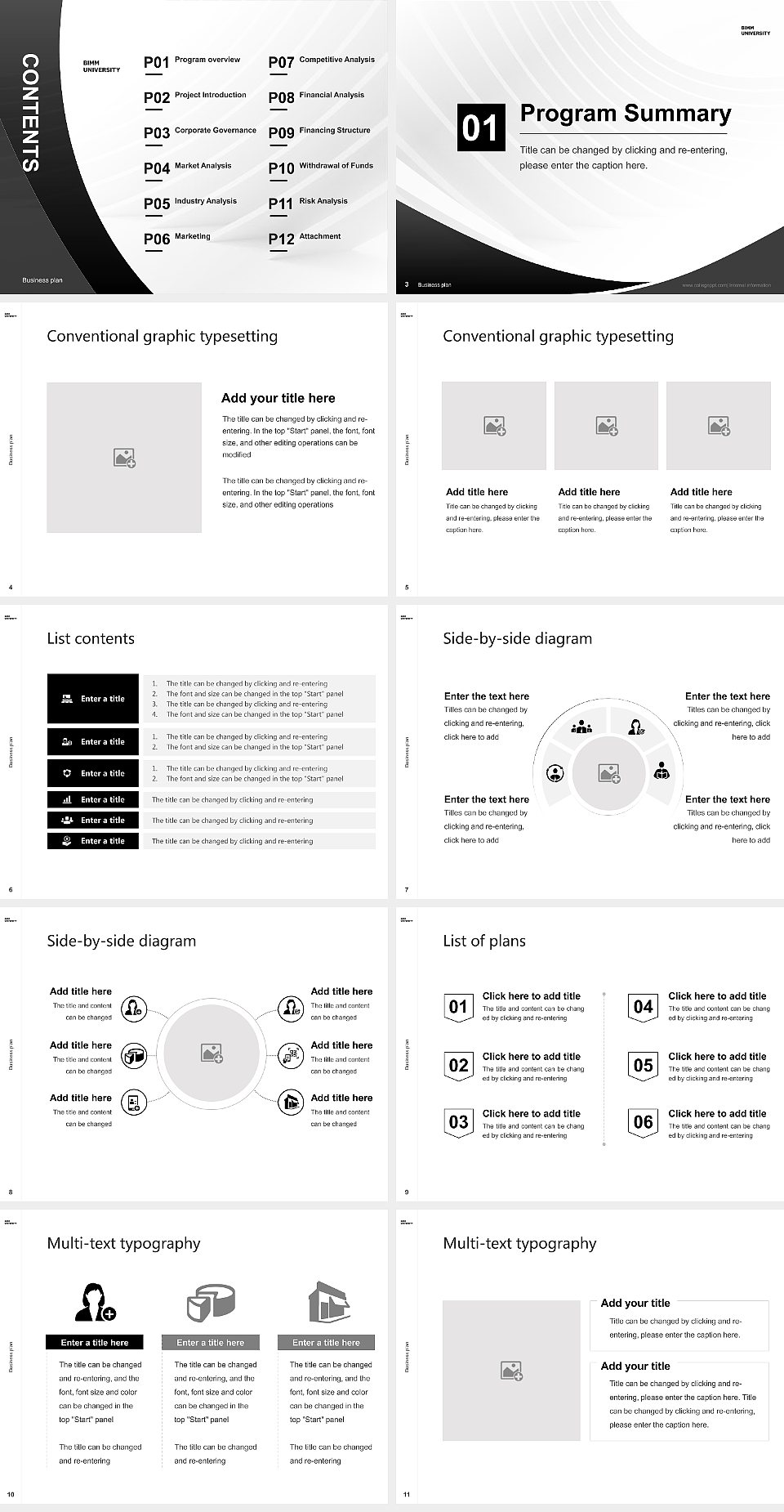 BIMM University Competition/Entrepreneurship Contest PPT Template_Slide preview image2