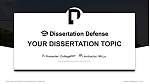 Arts University Plymouth Graduation Thesis Defense PPT Template