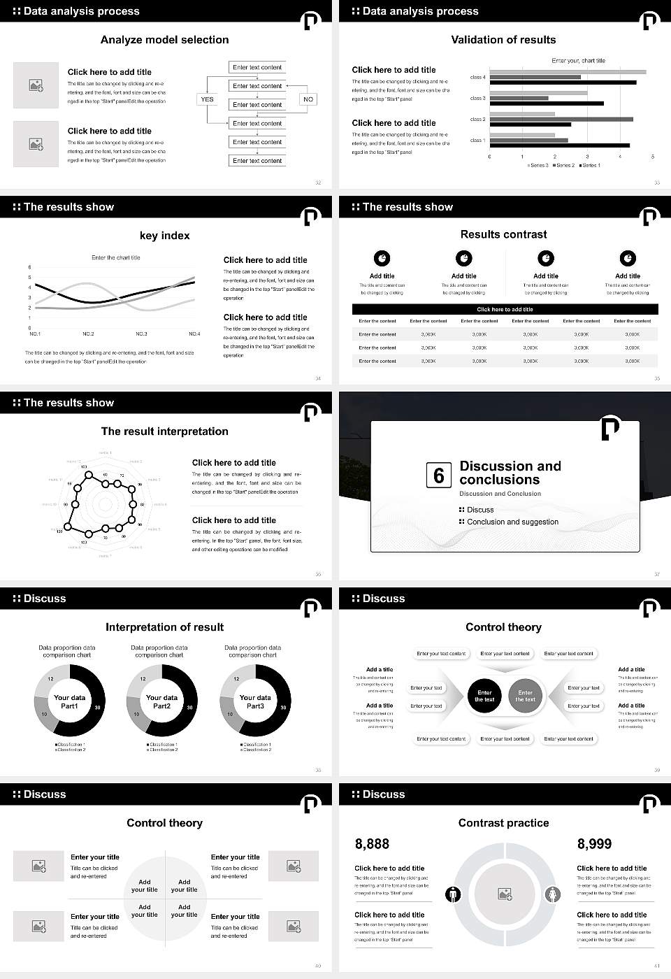 Arts University Plymouth Graduation Thesis Defense PPT Template16:9 ratio PPT effect preview image5