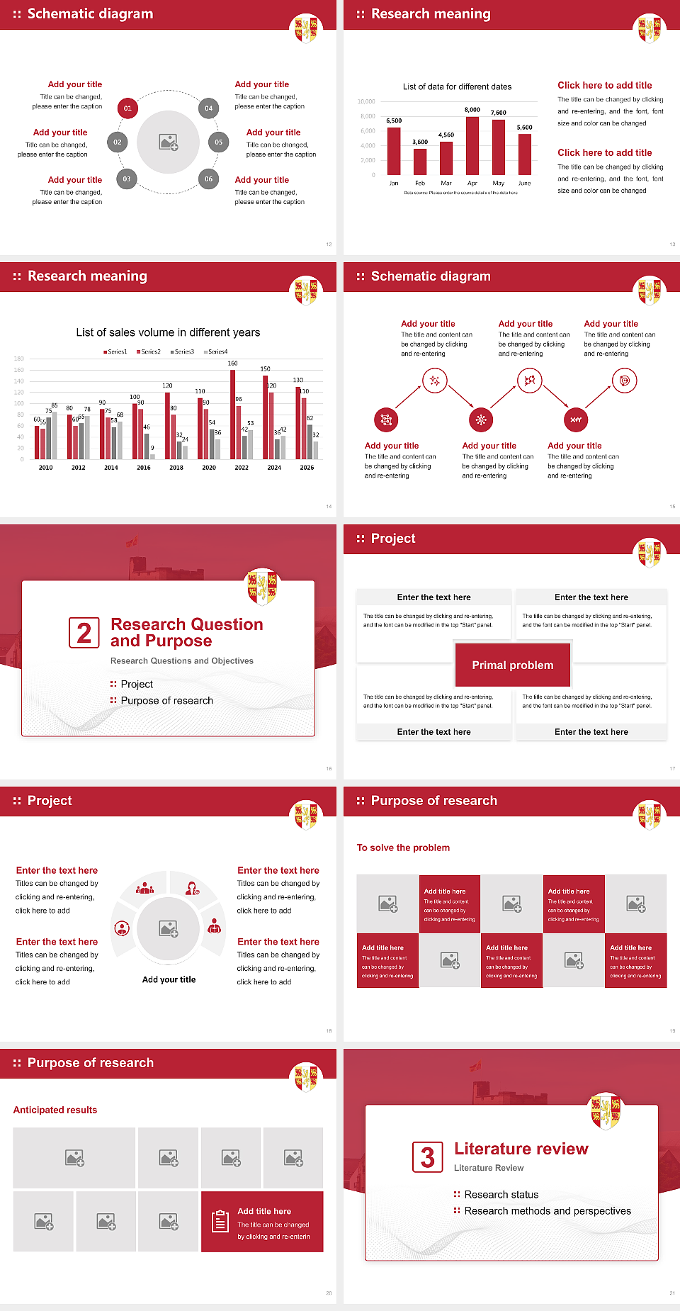 Bangor University Graduation Thesis Defense PPT Template_Slide preview image3