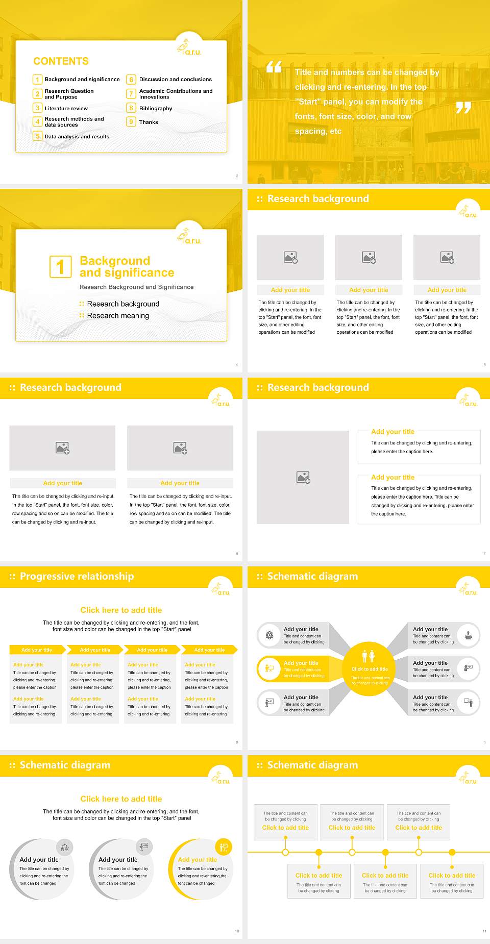 Anglia Ruskin University Graduation Thesis Defense PPT Template4:3 ratio PPT effect preview image2