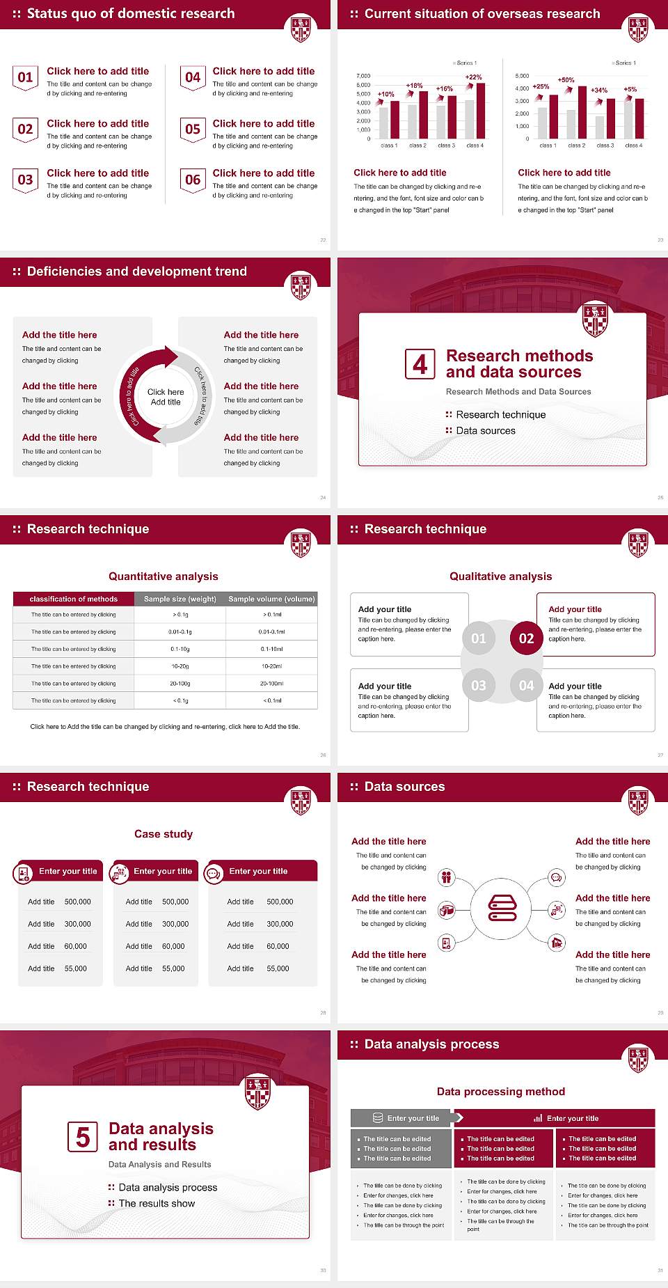 Birkbeck, University of London Graduation Thesis Defense PPT Template4:3 ratio PPT effect preview image4