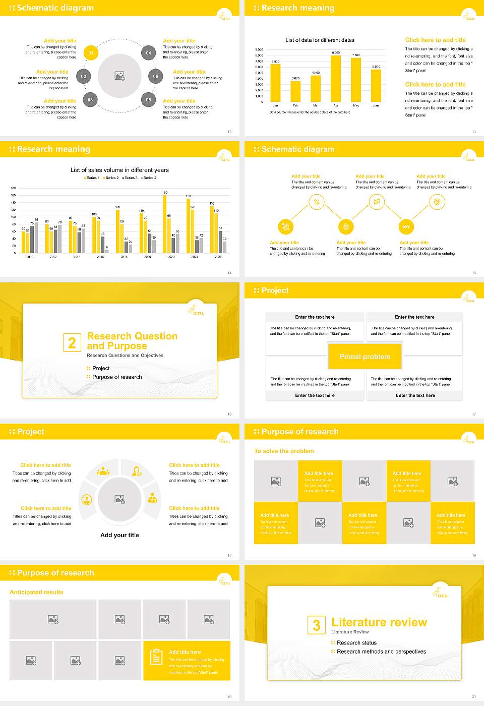 Anglia Ruskin University Graduation Thesis Defense PPT Template16:9 ratio PPT effect preview image3