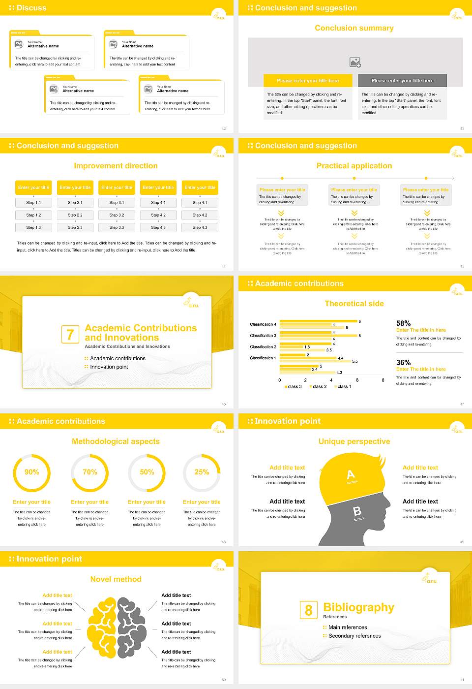 Anglia Ruskin University Graduation Thesis Defense PPT Template16:9 ratio PPT effect preview image6
