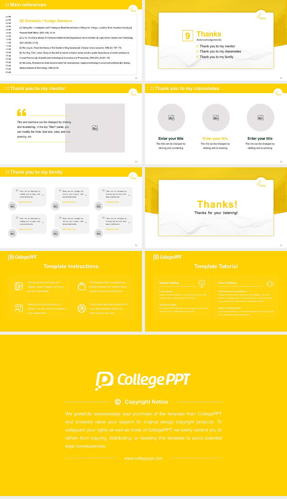 Anglia Ruskin University Graduation Thesis Defense PPT Template16:9 ratio PPT effect preview image7