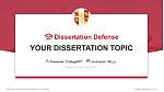 Bangor University Graduation Thesis Defense PPT Template