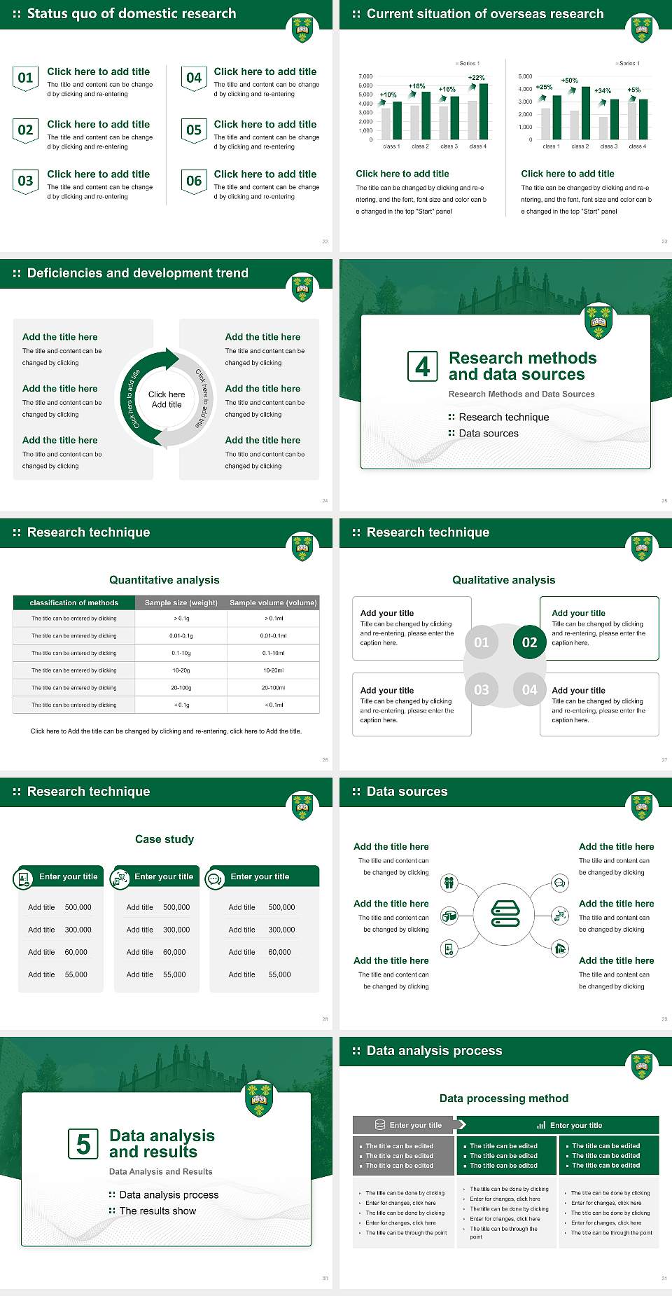 University of Saskatchewan Graduation Thesis Defense PPT Template4:3 ratio PPT effect preview image4