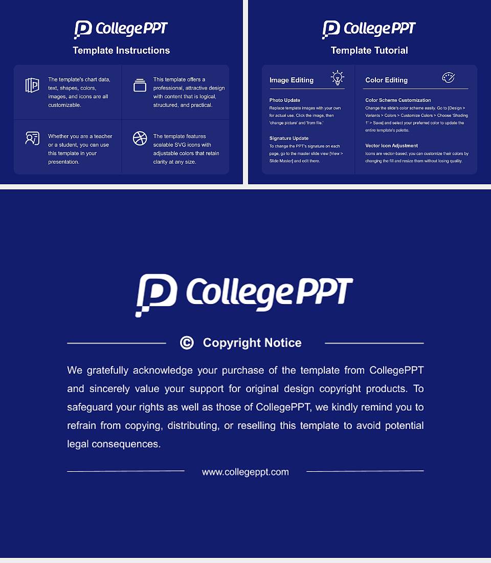 Nova Scotia College of Art and Design University Course/Courseware Creation PPT Template4:3 ratio PPT effect preview image5