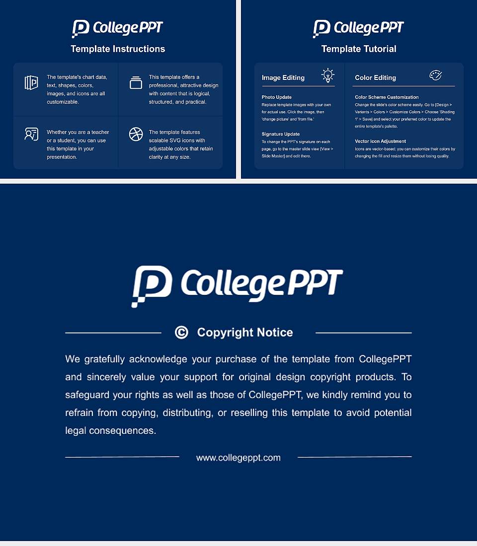 University of Sainte-Anne Course/Courseware Creation PPT Template4:3 ratio PPT effect preview image5