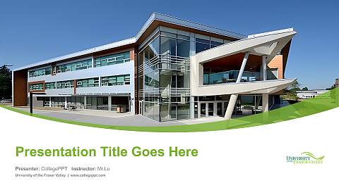 University of the Fraser Valley Course/Courseware Creation PPT Template
