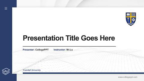 Crandall University Thesis Proposal/Graduation Defense PPT Template