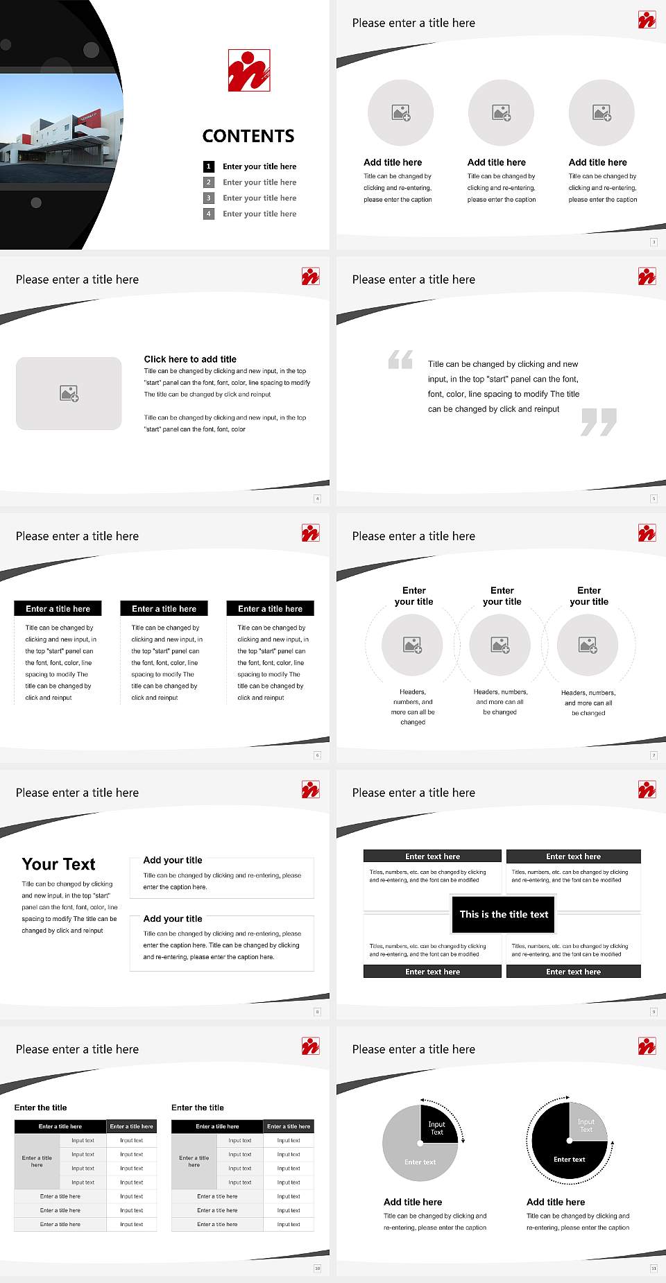 Japan Institute of the Moving Image Course/Courseware Creation PPT Template4:3 ratio PPT effect preview image2