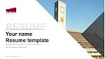 Memorial University of Newfoundland Resume PPT Template