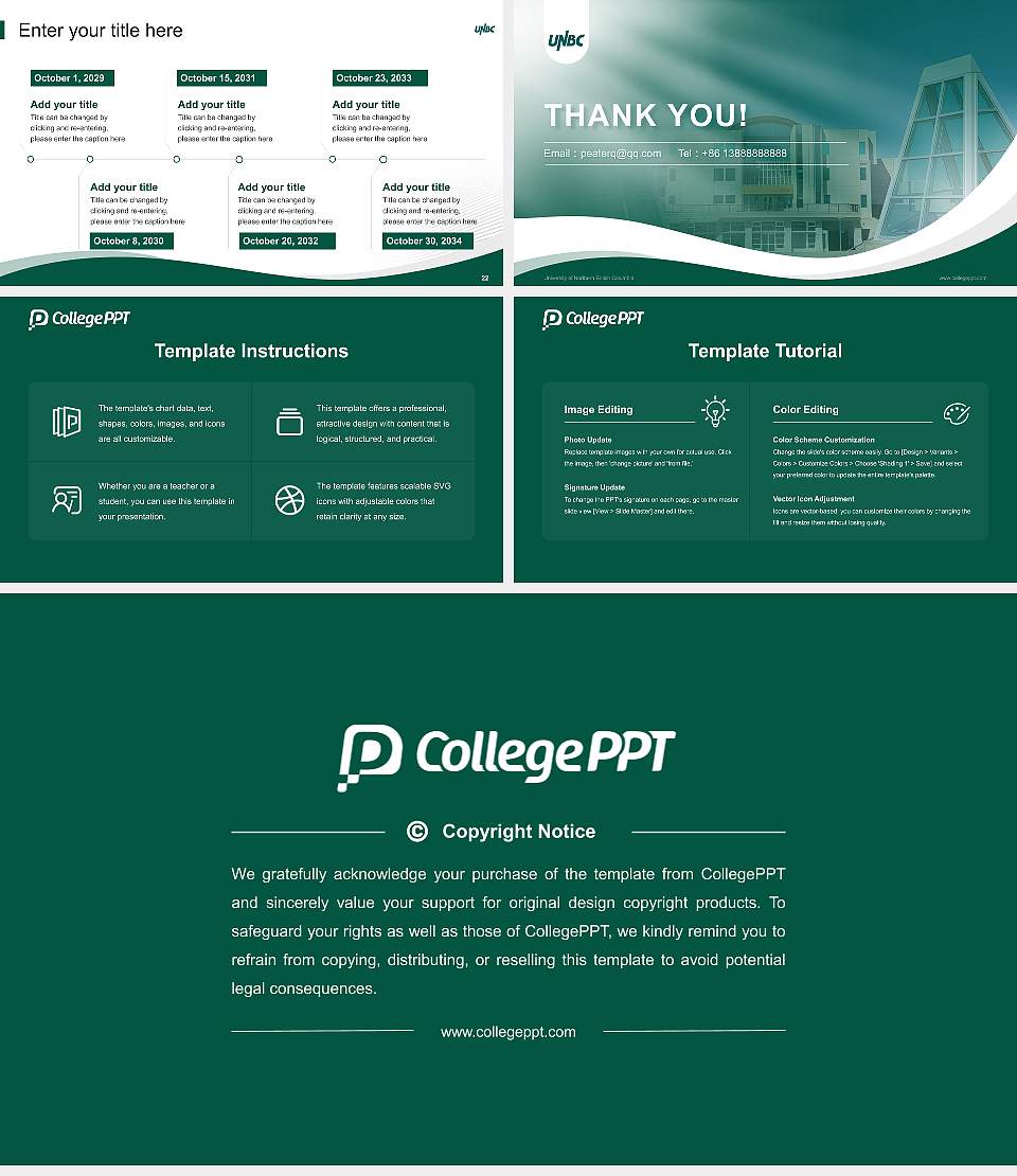 University of Northern British Columbia Lecture Sharing and Networking Event PPT Template16:9 ratio PPT effect preview image4