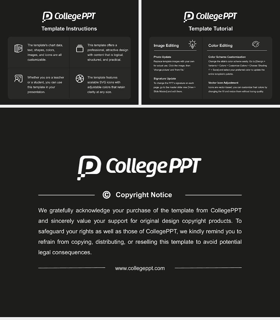National School of Public Administration Academic Presentation/Research Findings Report PPT Template4:3 ratio PPT effect preview image5