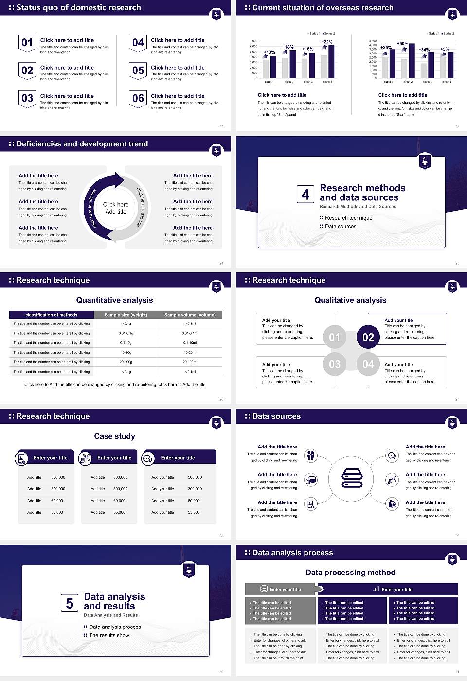 Tyndale University Graduation Thesis Defense PPT Template16:9 ratio PPT effect preview image4