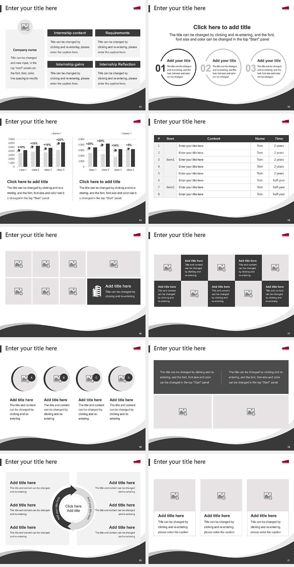 Memorial University of Newfoundland Lecture Sharing and Networking Event PPT Template4:3 ratio PPT effect preview image3