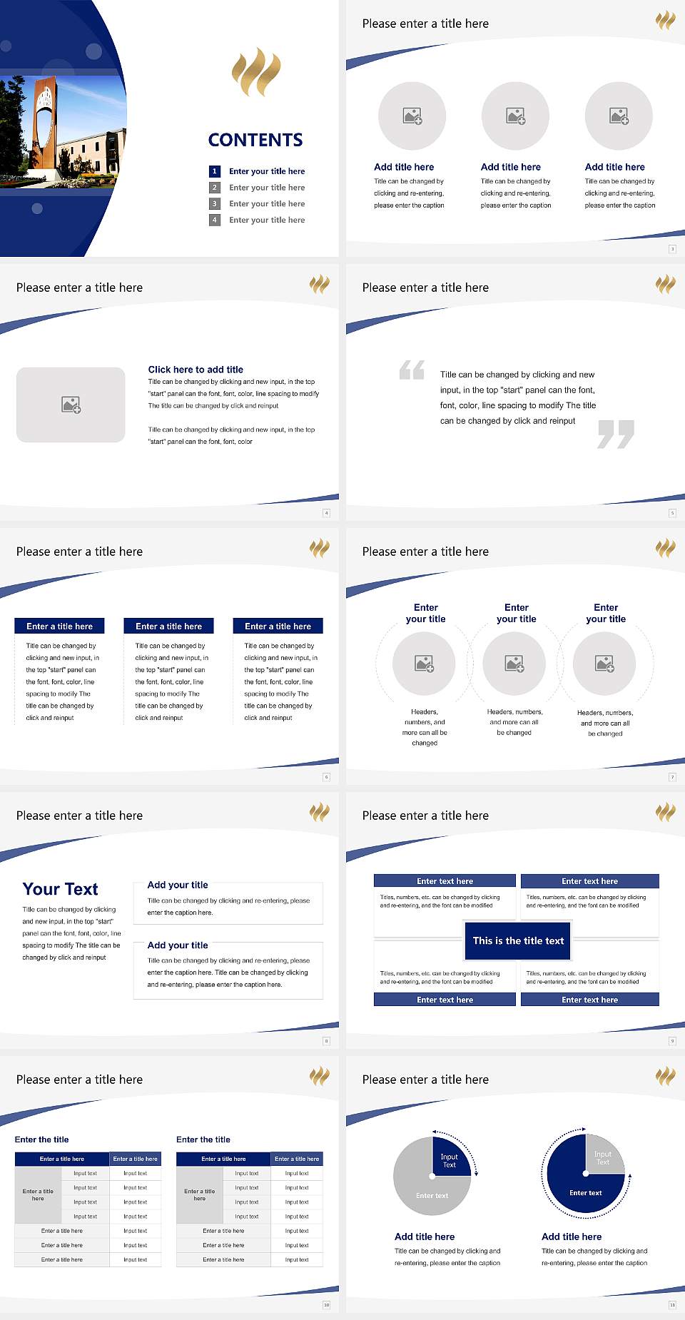 Trinity Western University Course/Courseware Creation PPT Template4:3 ratio PPT effect preview image2