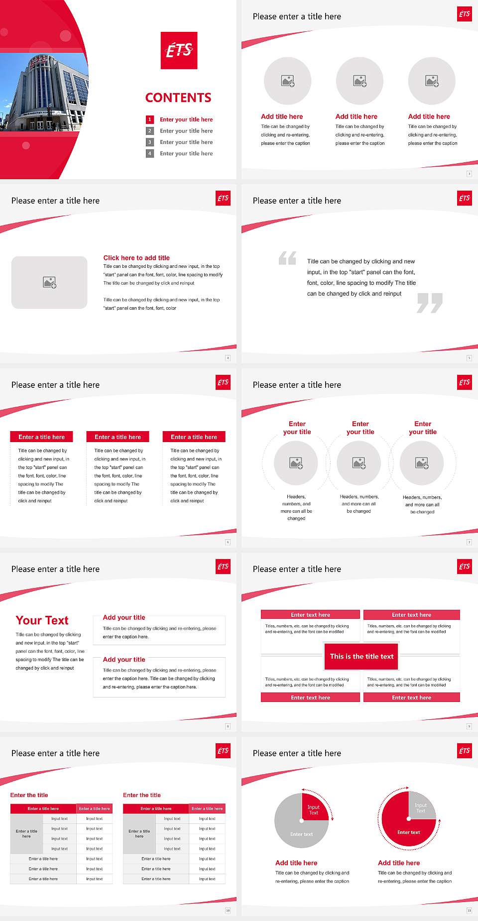School of Higher Technology Course/Courseware Creation PPT Template4:3 ratio PPT effect preview image2