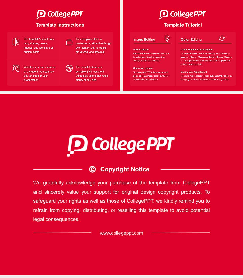 School of Higher Technology Course/Courseware Creation PPT Template4:3 ratio PPT effect preview image5
