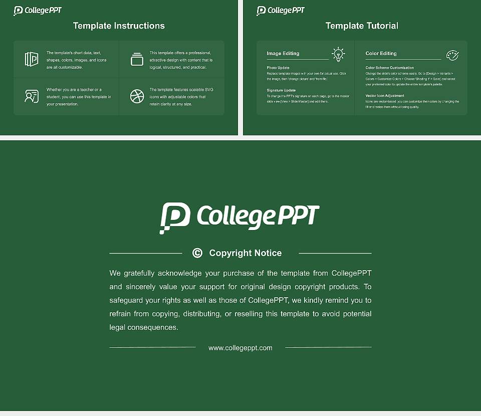 University of Alberta Course/Courseware Creation PPT Template16:9 ratio PPT effect preview image5