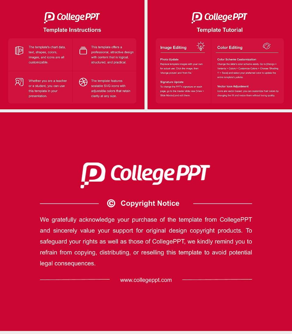 Simon Fraser University Course/Courseware Creation PPT Template4:3 ratio PPT effect preview image5