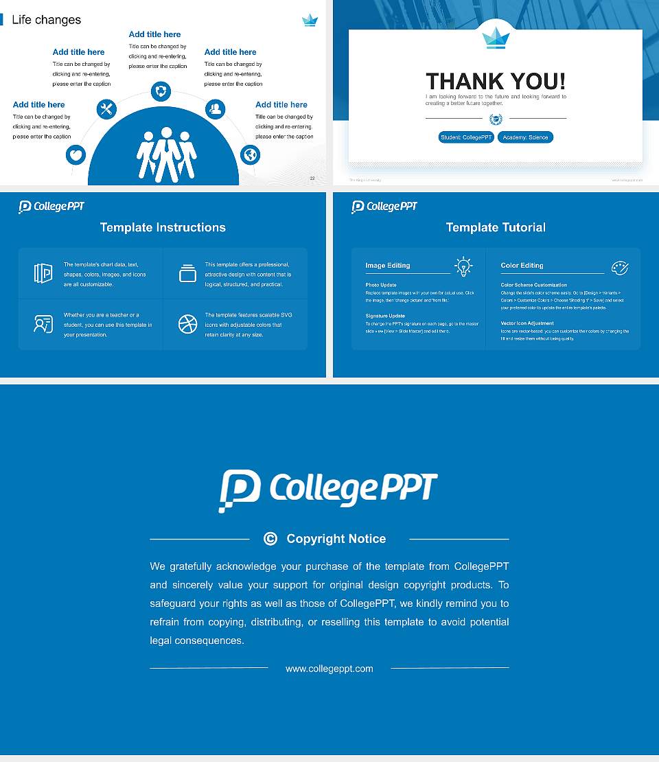 The King’s University National Scholarship Defense PPT Template16:9 ratio PPT effect preview image4