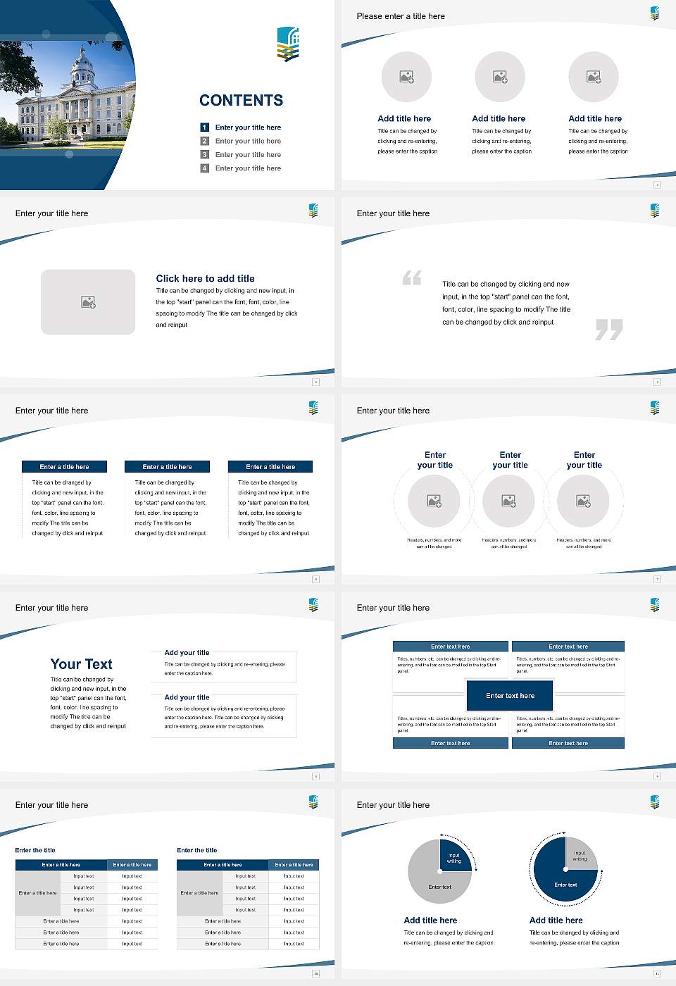 University of Saint-Boniface Course/Courseware Creation PPT Template16:9 ratio PPT effect preview image2