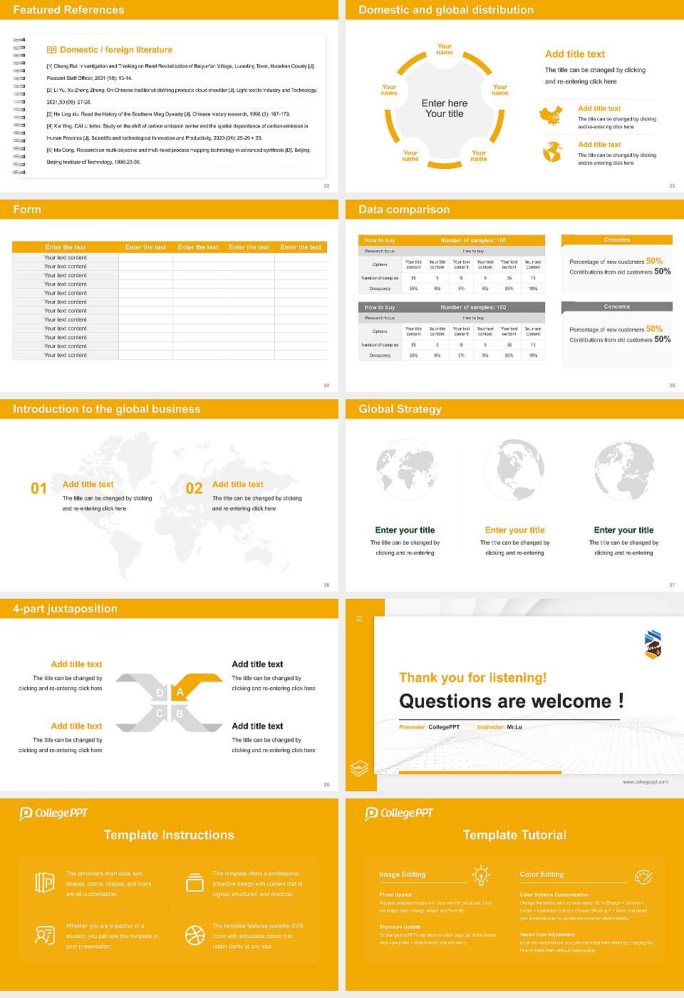 University of Manitoba Thesis Proposal/Graduation Defense PPT Template16:9 ratio PPT effect preview image4