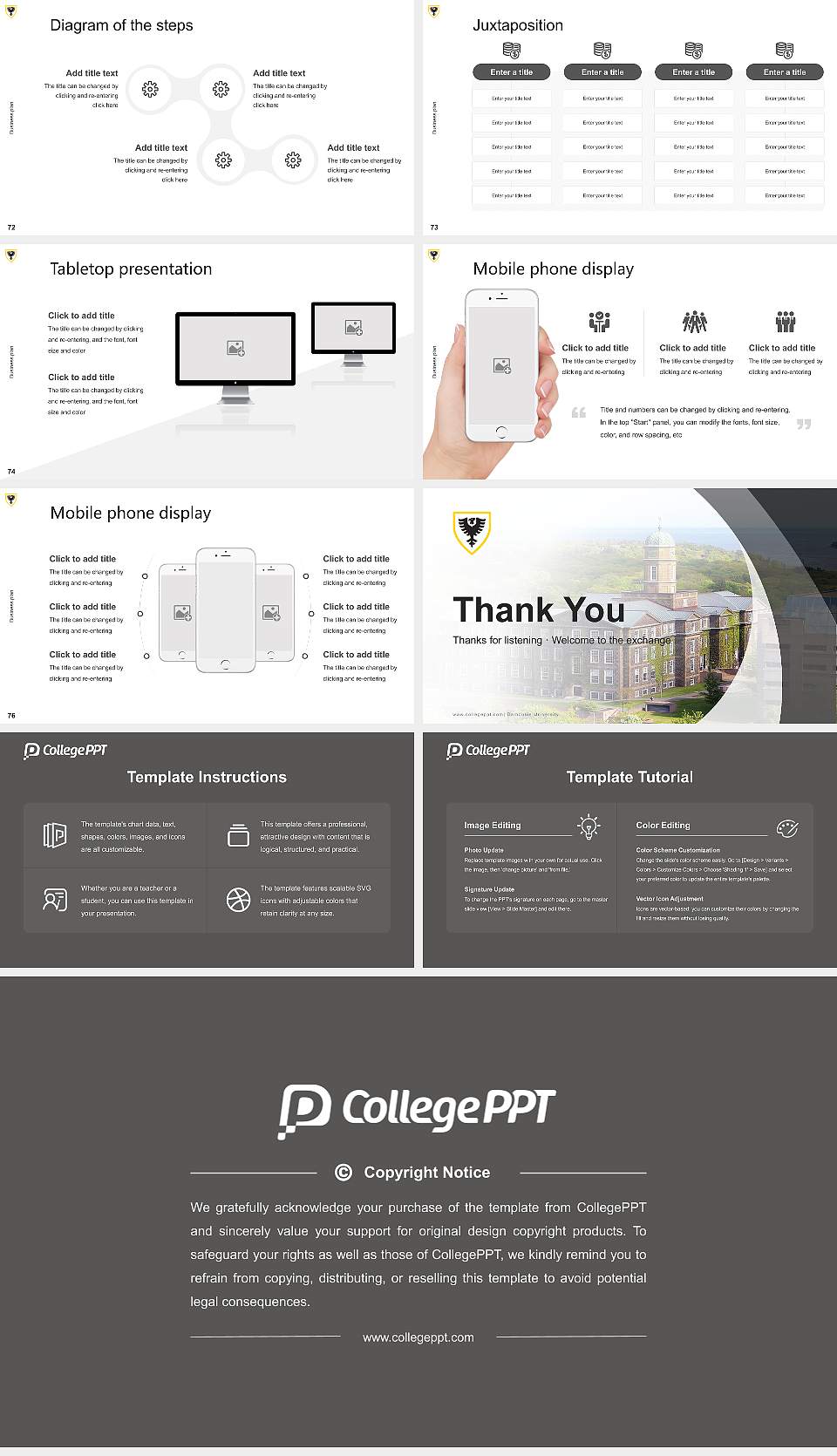 Dalhousie University Competition/Entrepreneurship Contest PPT Template16:9 ratio PPT effect preview image9