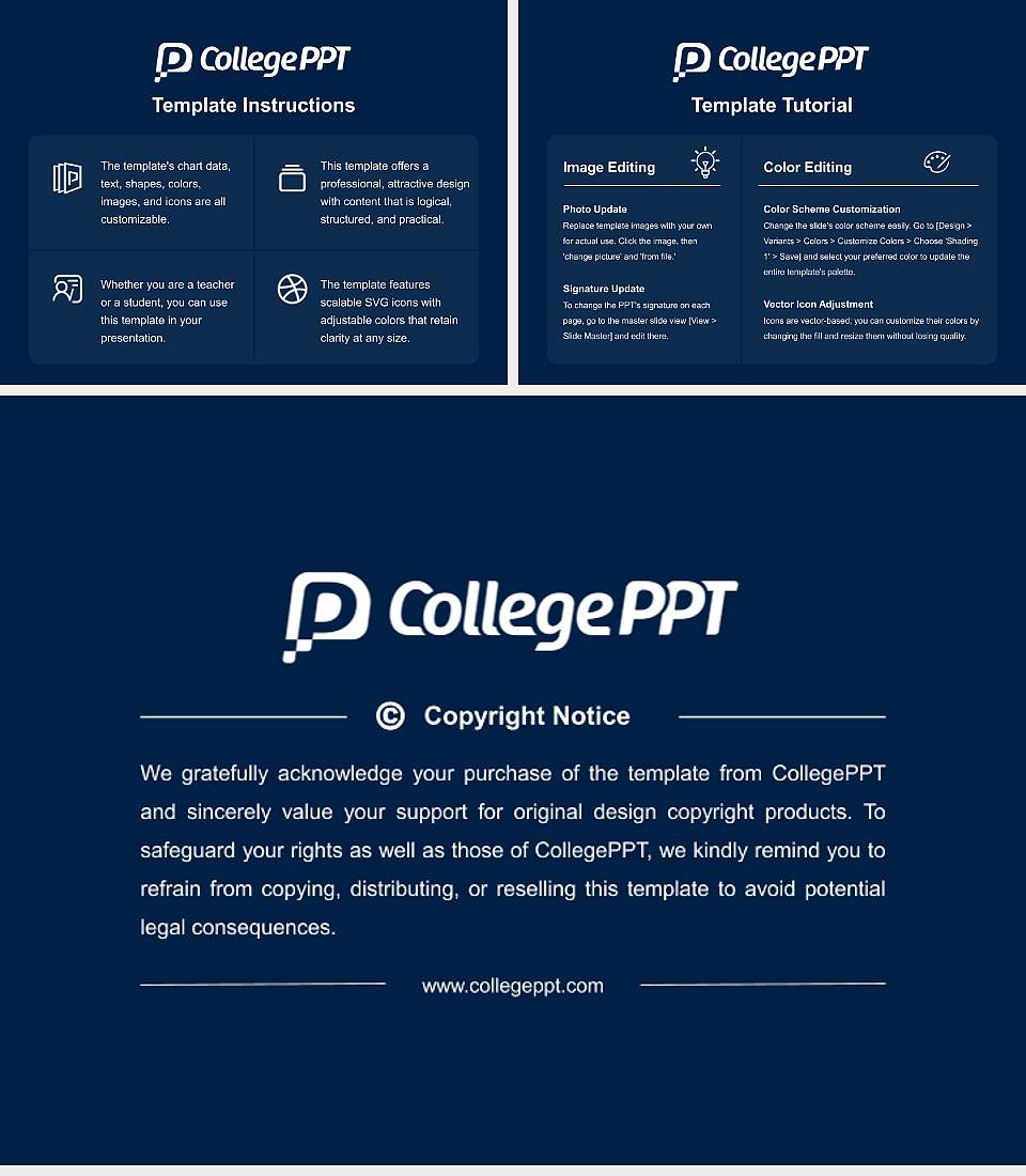 University of British Columbia Course/Courseware Creation PPT Template4:3 ratio PPT effect preview image5